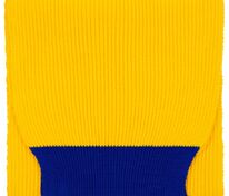 Шарф Snappy, желтый с синим арт.76262.48