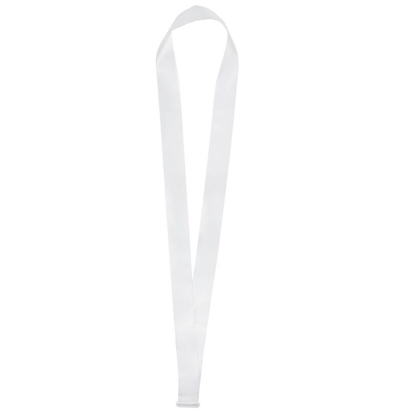 Лента для медали с пряжкой Ribbon, белая арт.34358.60