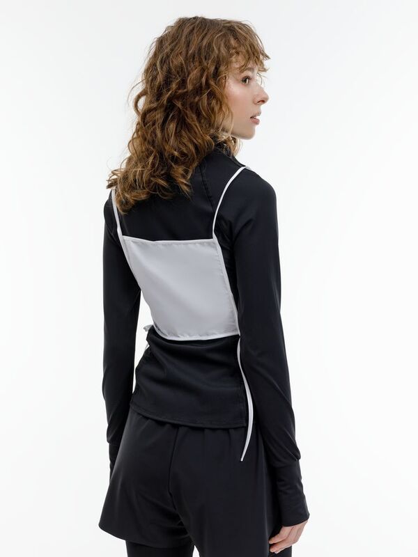 Стартовый номер под сублимацию Racing Point, белый, единый размер арт.18020.60