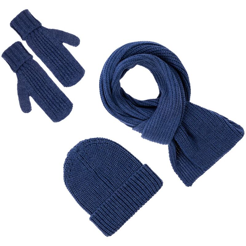 Варежки Nordkyn, синий меланж арт.10452.43