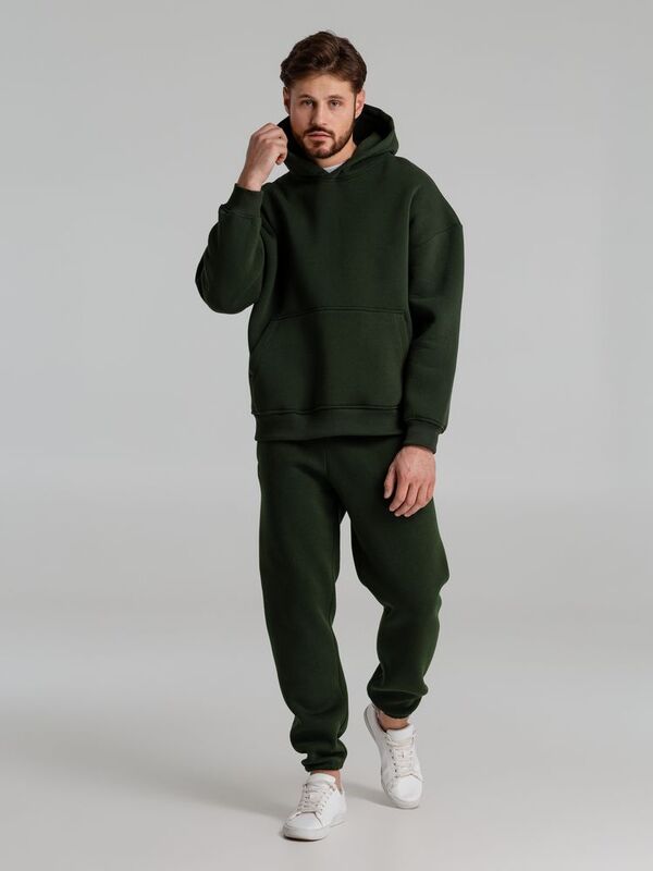 Худи Kulonga Oversize, темно-зеленый (хаки) арт.14101.99