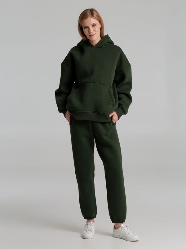 Худи Kulonga Oversize, темно-зеленый (хаки) арт.14101.99