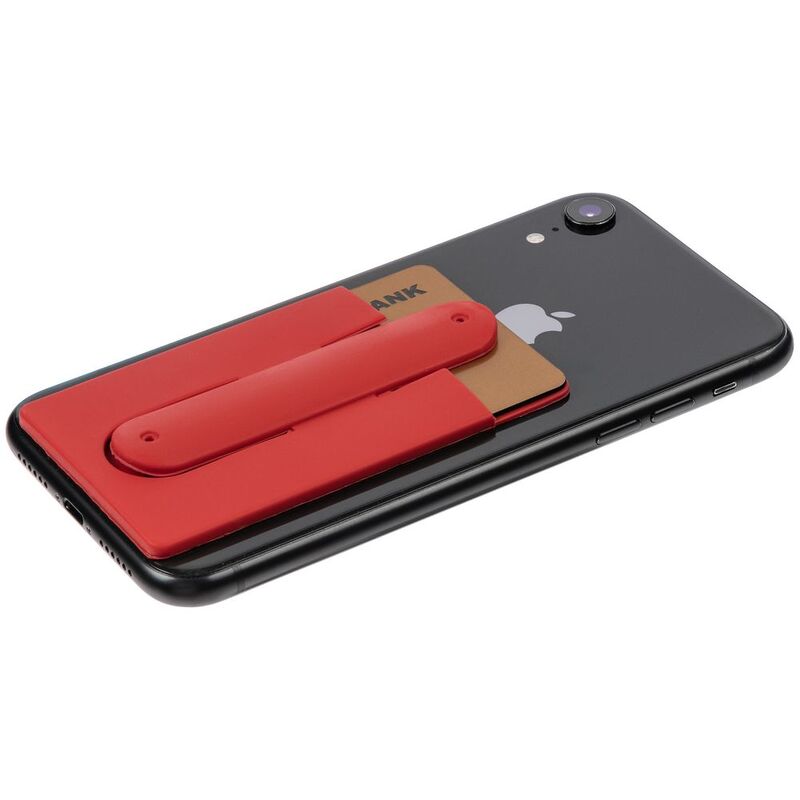 Чехол для карты на телефон Carver, красный арт.13340.50