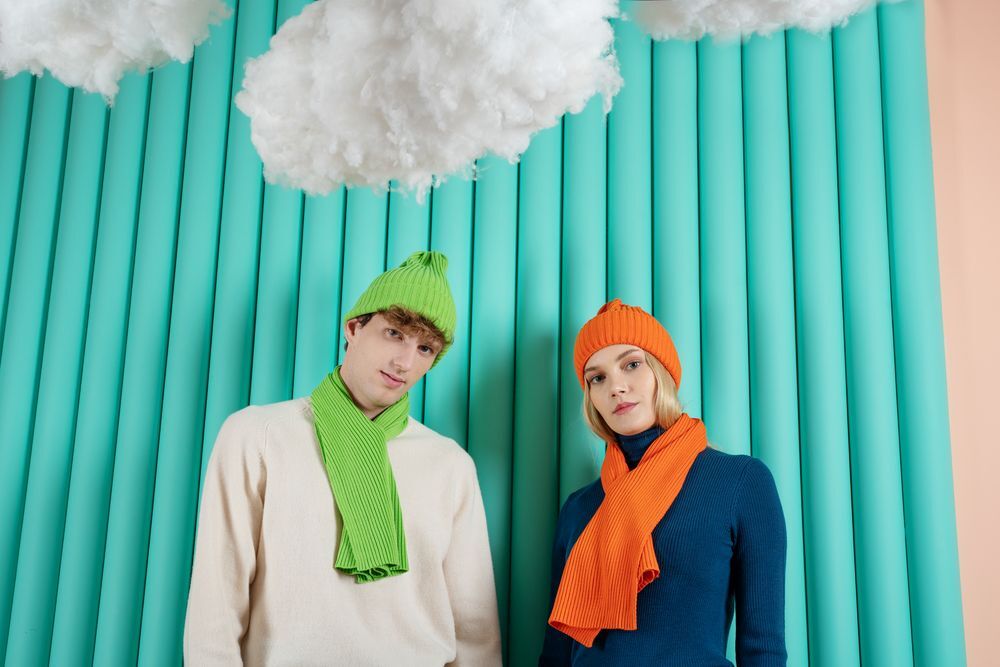 Шарф Yong, оранжевый арт.20511.20