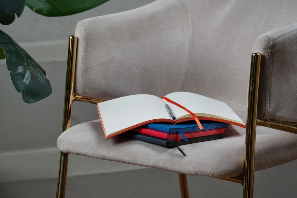 Ежедневник Flat, недатированный, иссиня-черный арт.17893.30