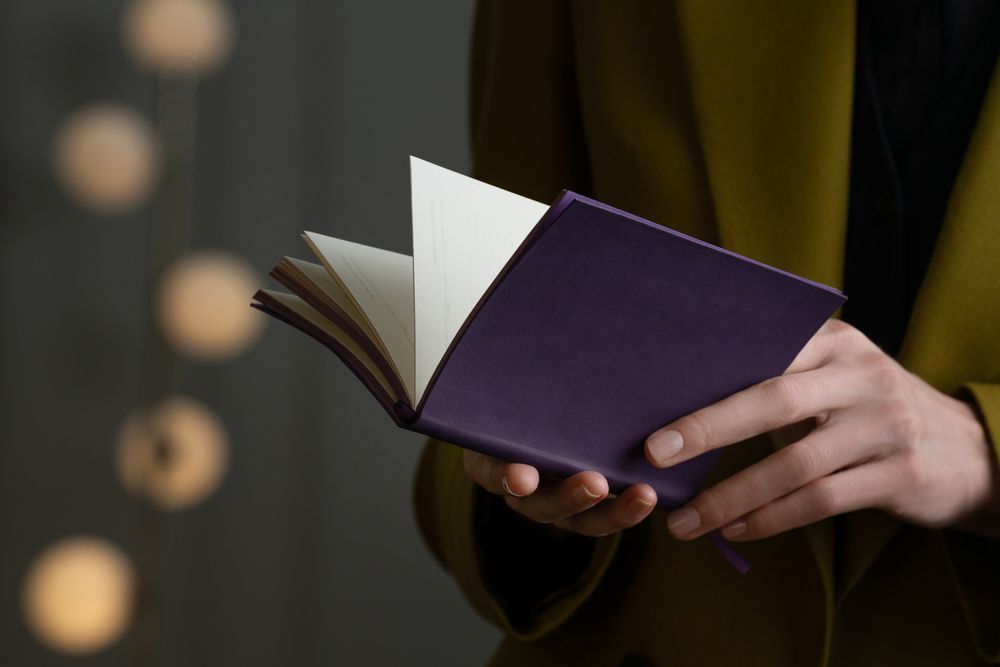 Ежедневник Flat Mini, недатированный, иссиня-черный арт.17894.30