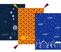 Плед на заказ Tricksy Net, 2 цвета, М, полушерсть арт.18035.02