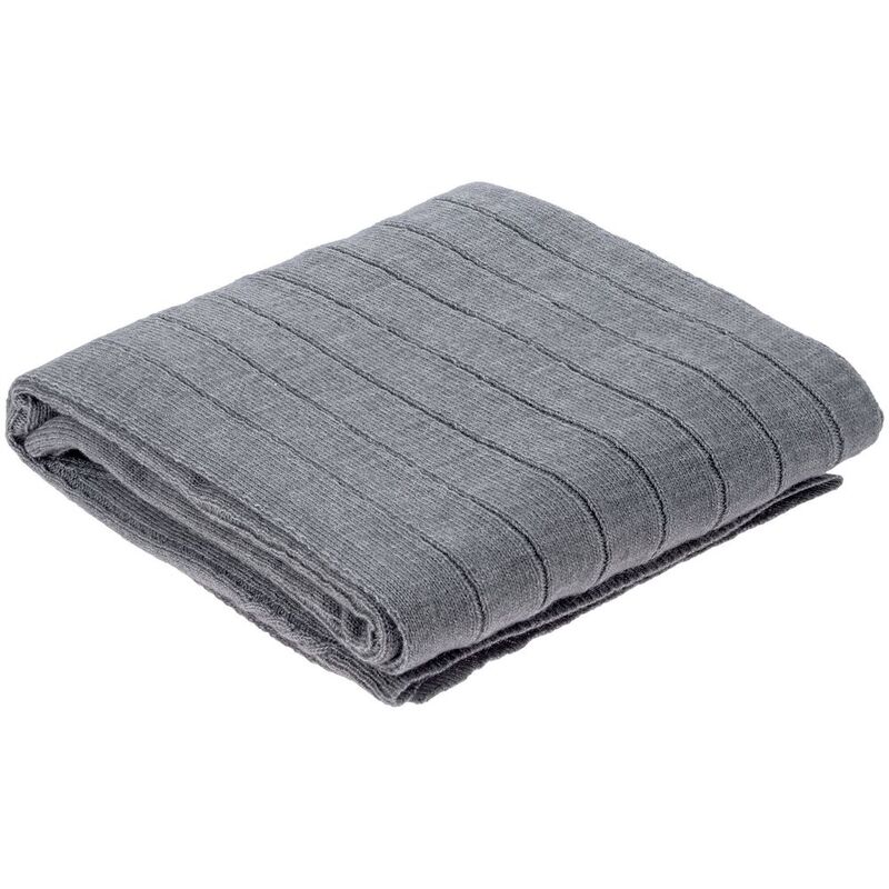 Плед Pluma, темно-серый (графит) арт.18551.12