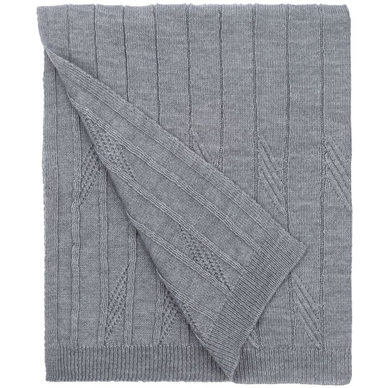 Плед Pluma, темно-серый (графит) арт.18551.12