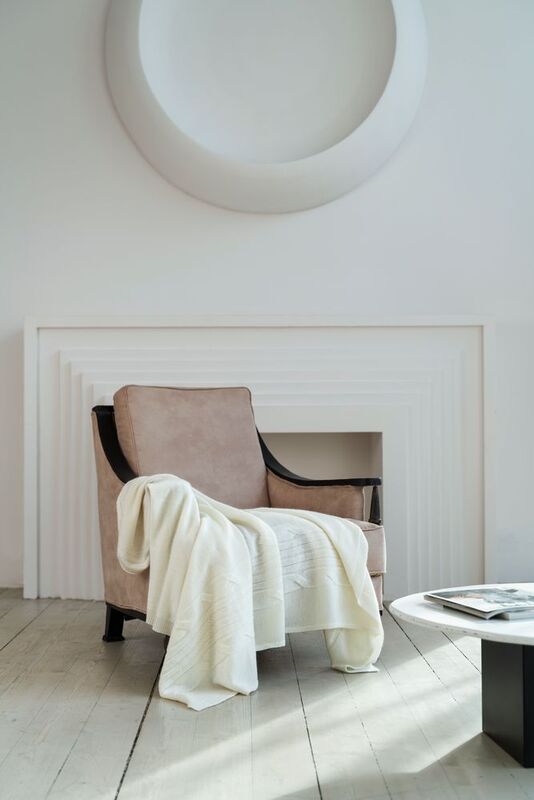 Плед Dantel, молочно-белый арт.18552.60