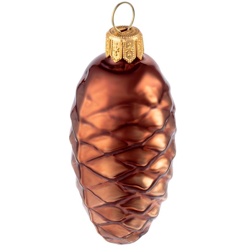 Елочная игрушка &laquo;Шишка&raquo;, коричневая арт.15859.59