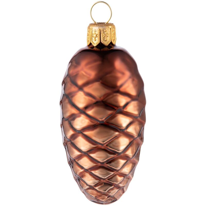 Елочная игрушка &laquo;Шишка&raquo;, коричневая арт.15859.59