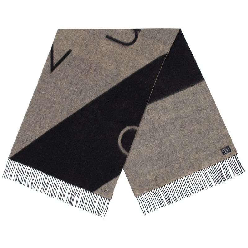 Палантин Charming, черный с бежевым арт.15987.31