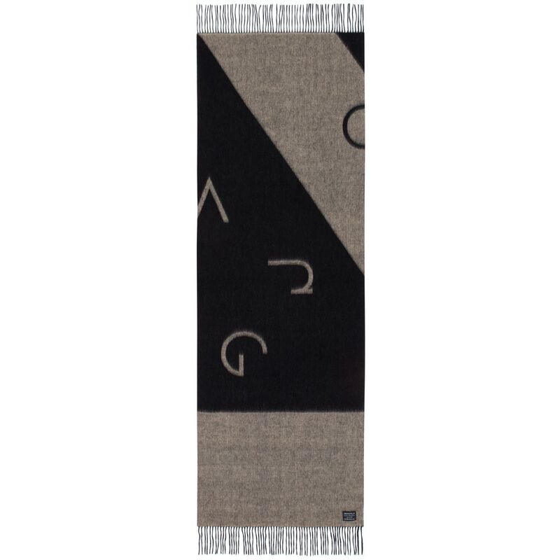 Палантин Charming, черный с бежевым арт.15987.31