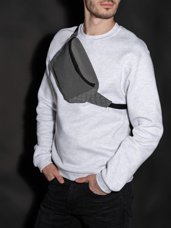 Поясная сумка со светоотражающим паттерном Hard Work Reflective арт.71360.10