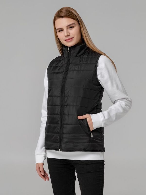 Жилет двусторонний Climb, черный арт.14320.30