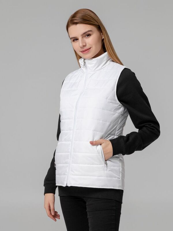 Жилет двусторонний Climb, белый арт.14320.60