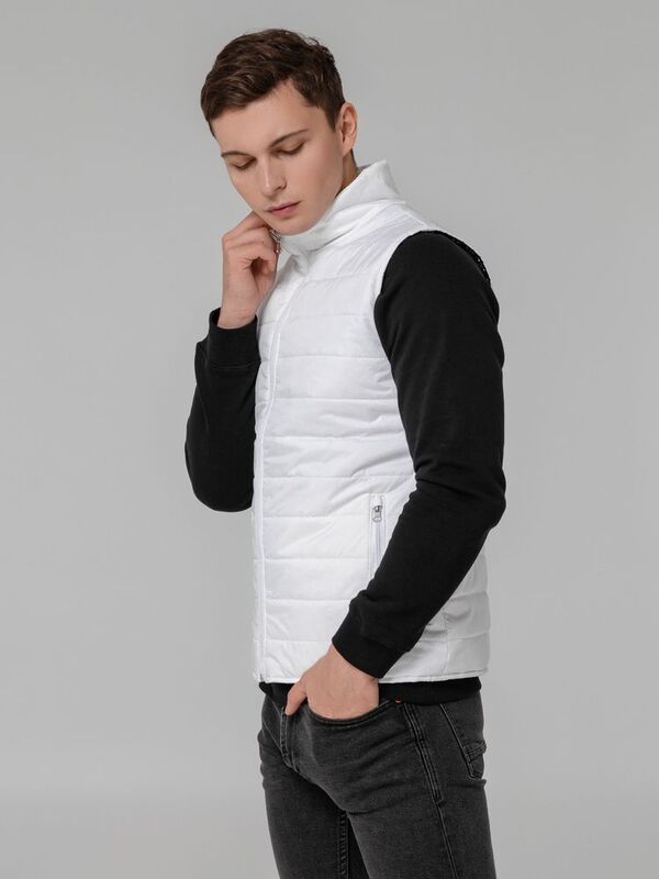 Жилет двусторонний Climb, белый арт.14320.60