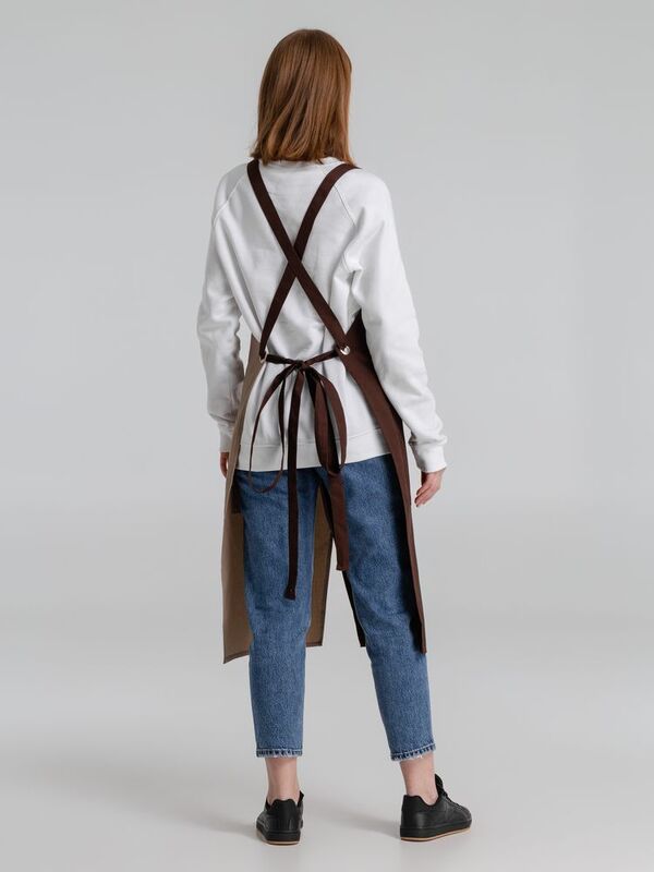 Фартук Picante, коричневый с бежевым арт.30091.51