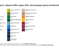 Шарф на заказ Tricksy Classic Fint, M, полушерсть арт.18818.02