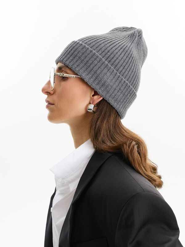 Шапка Bernard, серый меланж арт.20085.16