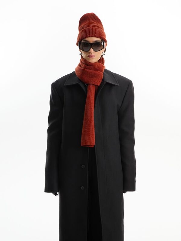 Шапка Bernard, коричневая (терракота) арт.20085.55