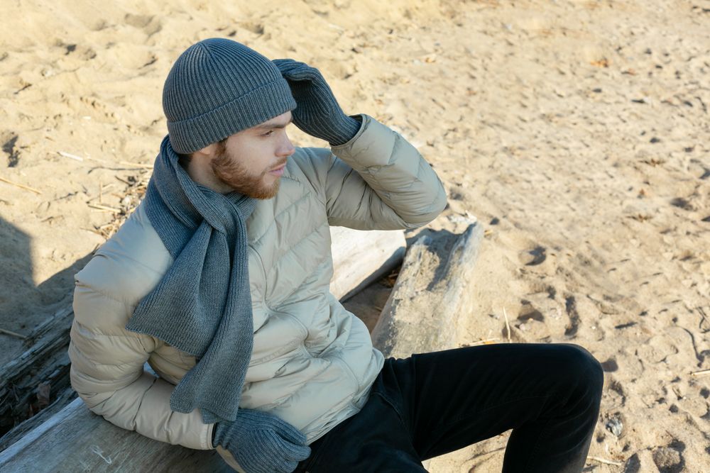 Шарф Bernard, серый меланж арт.20086.16