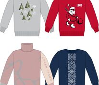 Свитер на заказ Tricksy Fint, полушерсть арт.18829.02