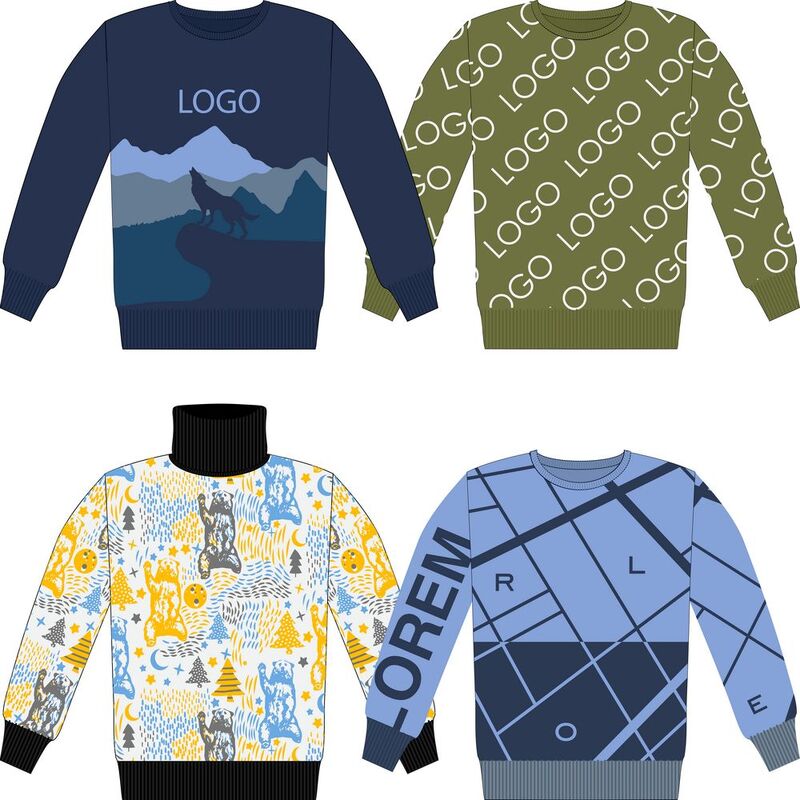 Свитер на заказ Tricksy Net, полушерсть арт.18830.02