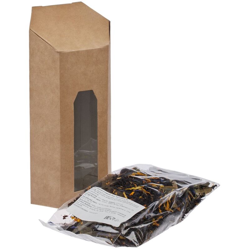 Коробка Six, средняя, крафт арт.21016.00