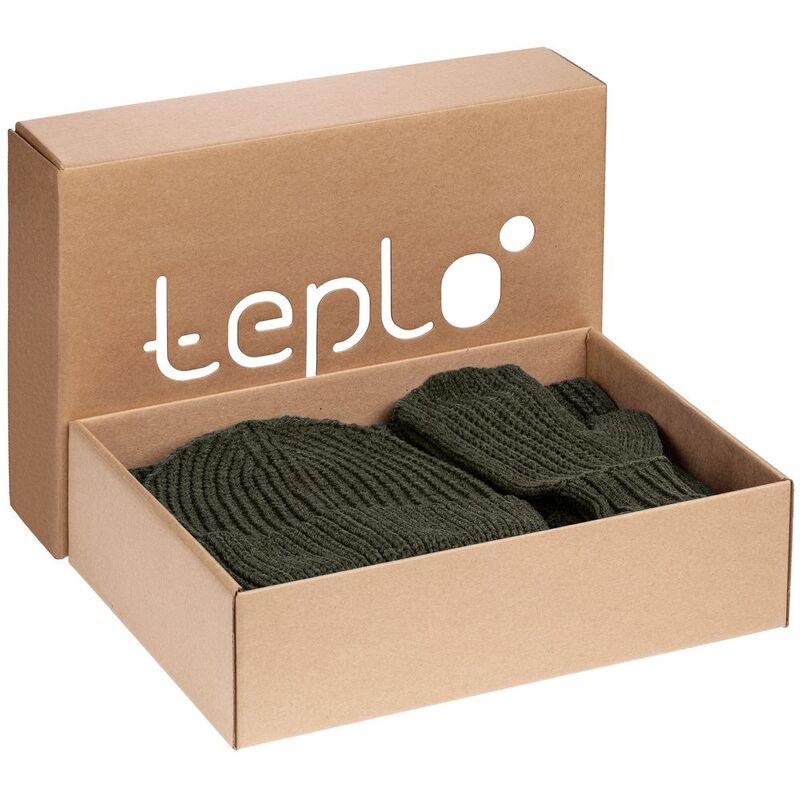 Набор Nordkyn с шарфом, зеленый (оливковый) арт.45051.90