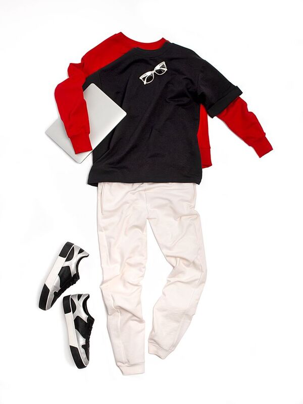 Футболка оверсайз унисекс Kosmos 2.0, светло-серая арт.14610.10