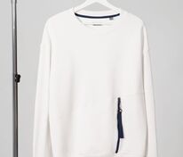 Свитшот унисекс Kosmos 2.0, кремовый арт.14613.60