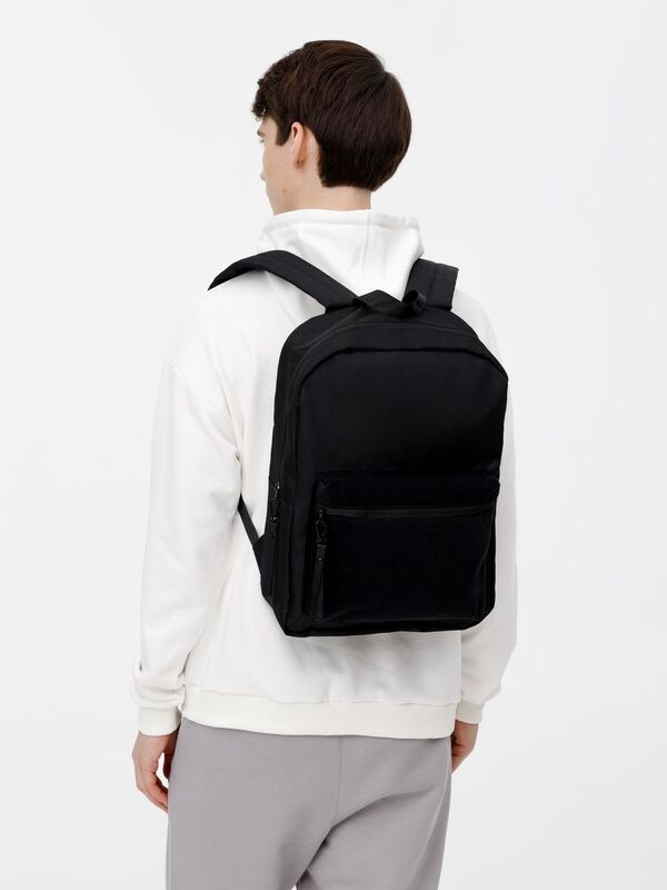 Рюкзак Patch Catcher с карманом из липучки, черный арт.13422.30