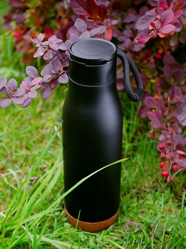 Термобутылка Steady, черная арт.13557.30