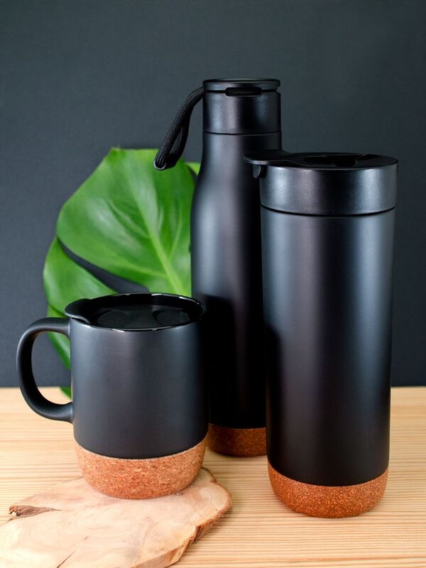 Термобутылка Steady, черная арт.13557.30