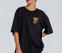 Футболка оверсайз &laquo;Cute Fire. Всех сжечь&raquo;, черная арт.71452.30