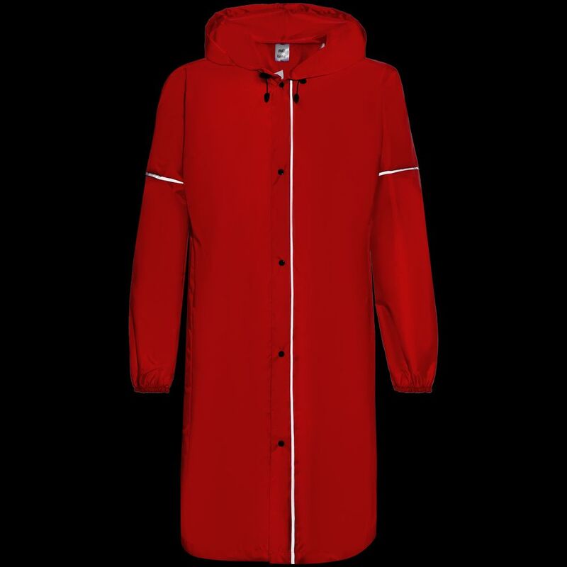 Дождевик со светоотражающими элементами Rainman Blink, красный арт.13346.50