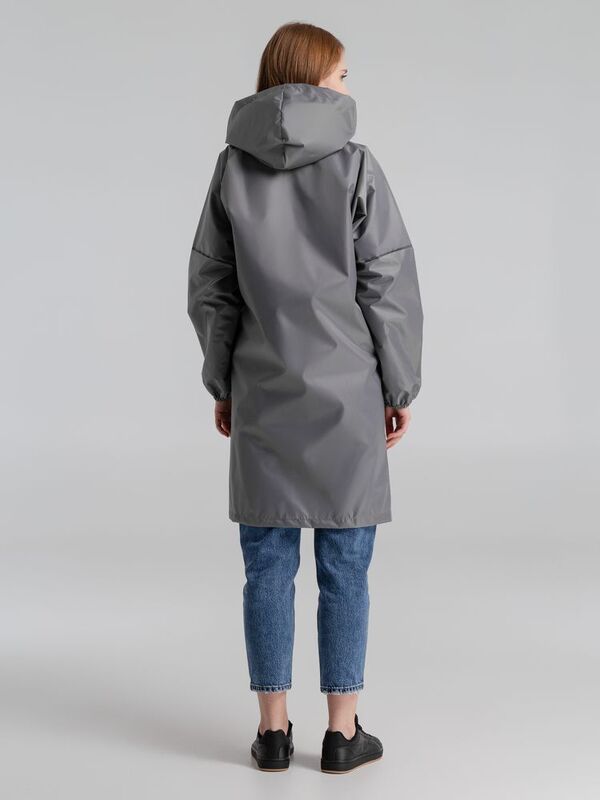 Дождевик со светоотражающими элементами Rainman Blink, серый арт.13346.11