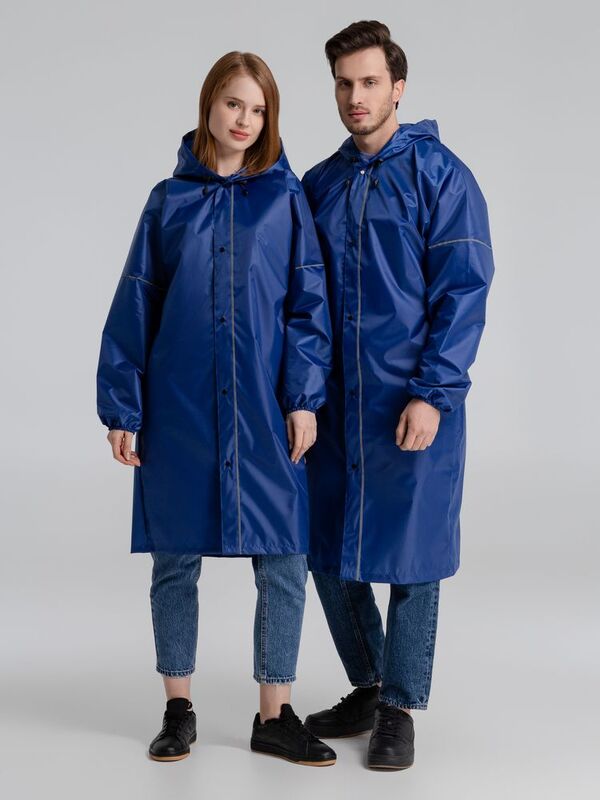Дождевик со светоотражающими элементами Rainman Blink, ярко-синий арт.13346.44