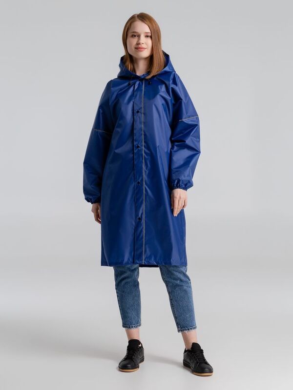 Дождевик со светоотражающими элементами Rainman Blink, ярко-синий арт.13346.44