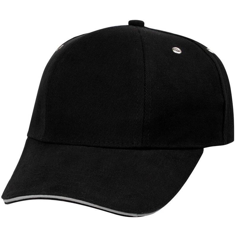 Бейсболка Hard Work Black со светоотражающим элементом арт.71482.30