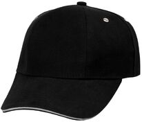 Бейсболка Hard Work Black со светоотражающим элементом арт.71482.30