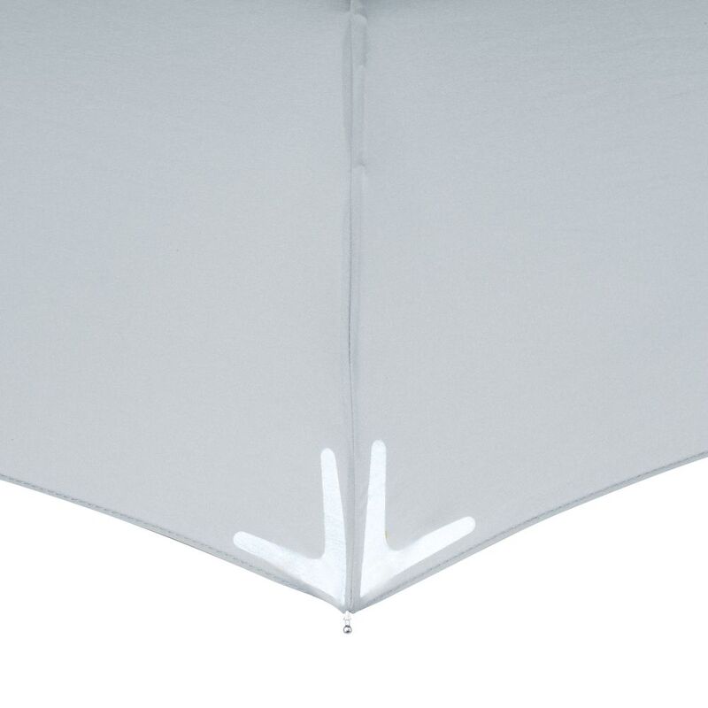 Зонт складной Safebrella, серый арт.13577.11
