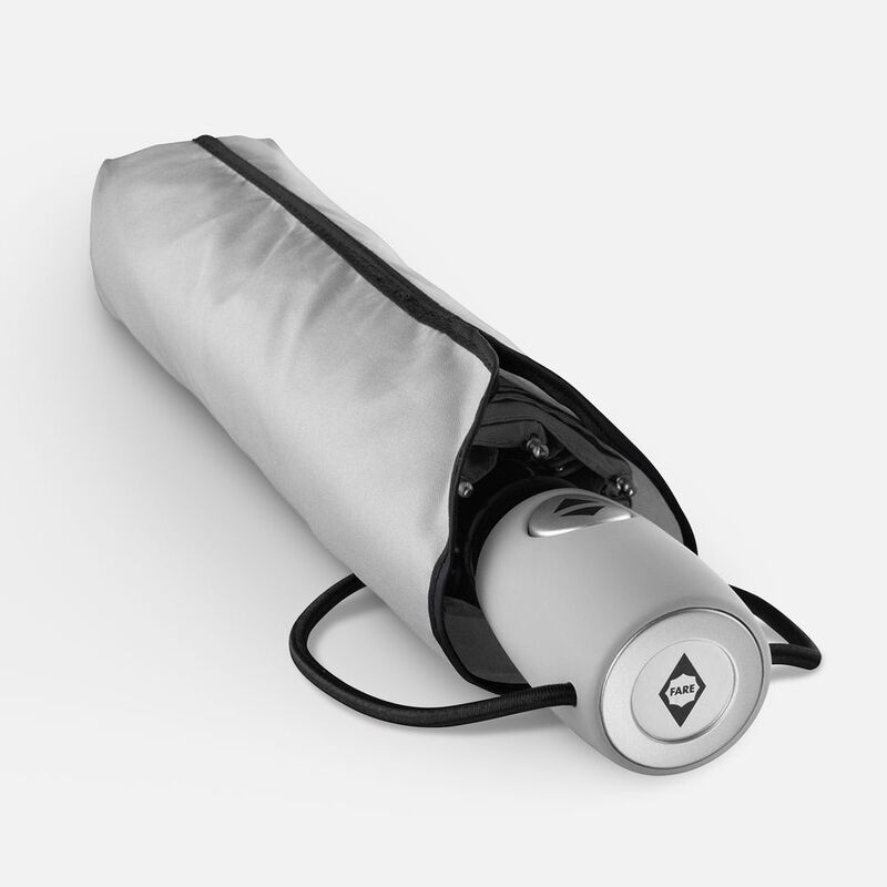 Зонт складной AOC, светло-серый арт.7106.10