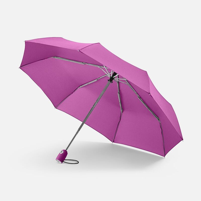 Зонт складной AOC, ярко-розовый арт.7106.15