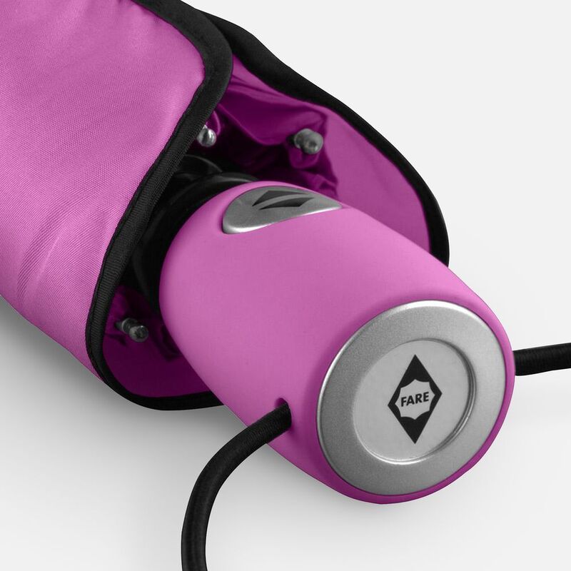 Зонт складной AOC, ярко-розовый арт.7106.15