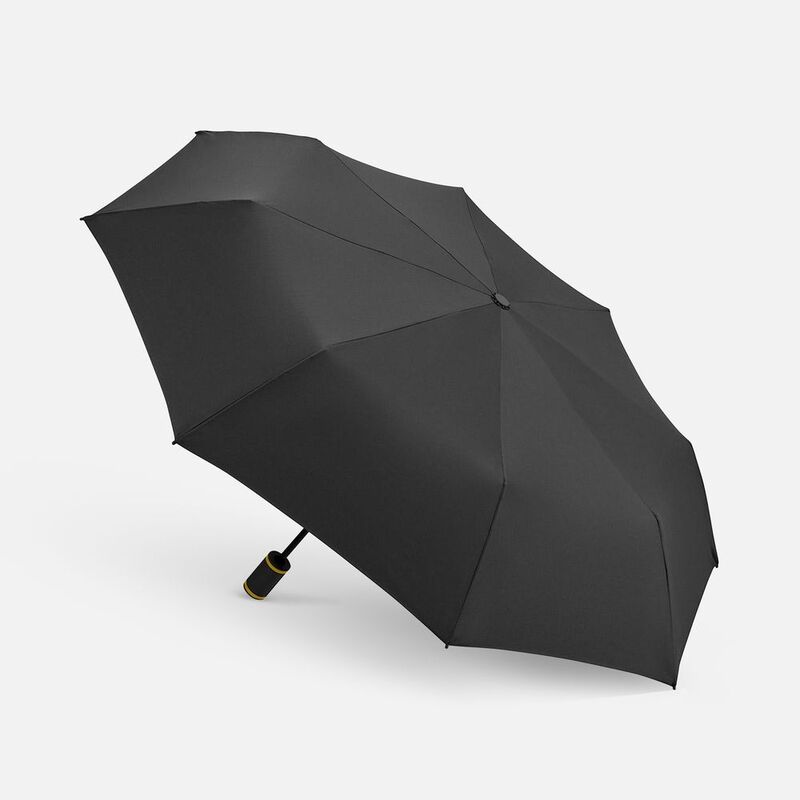 Зонт складной AOC Mini с цветными спицами, желтый арт.64715.80