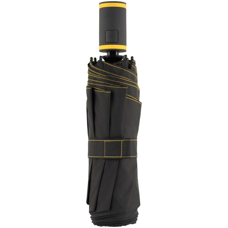 Зонт складной AOC Mini с цветными спицами, желтый арт.64715.80