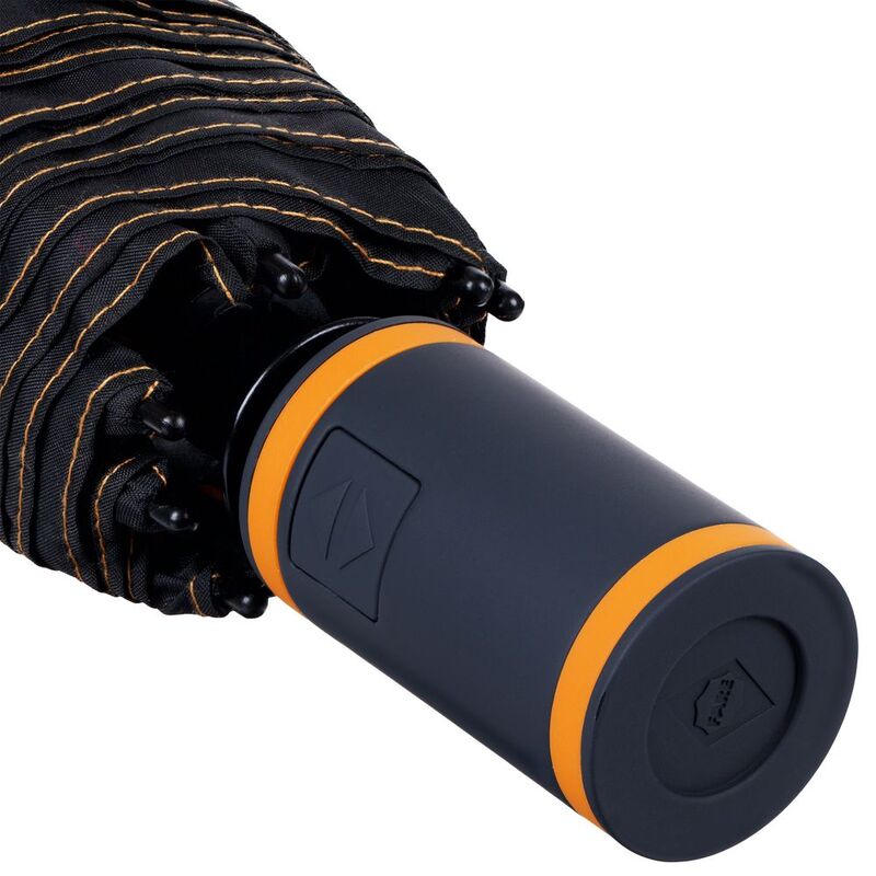 Зонт складной AOC Mini с цветными спицами, оранжевый арт.64715.20